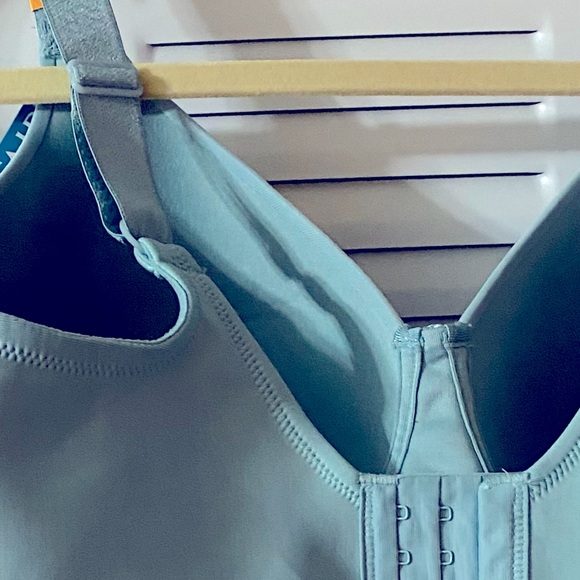 NWT VANITY FAIR, Wire Free, Bra, Light Blue, Lightly padded, Plus Sz 38DD, 38E - Picture 11 of 13